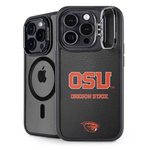 Oregon State University Logo iPhone 15 Pro Kickstand Case
